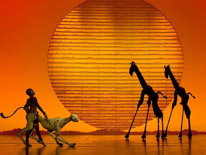 Ingressos para O Rei Leão na Broadway - Palco