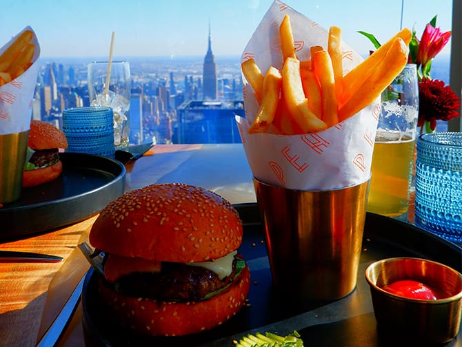 Os melhores hamb&uacute;rgueres de Nova York - Peak Burger